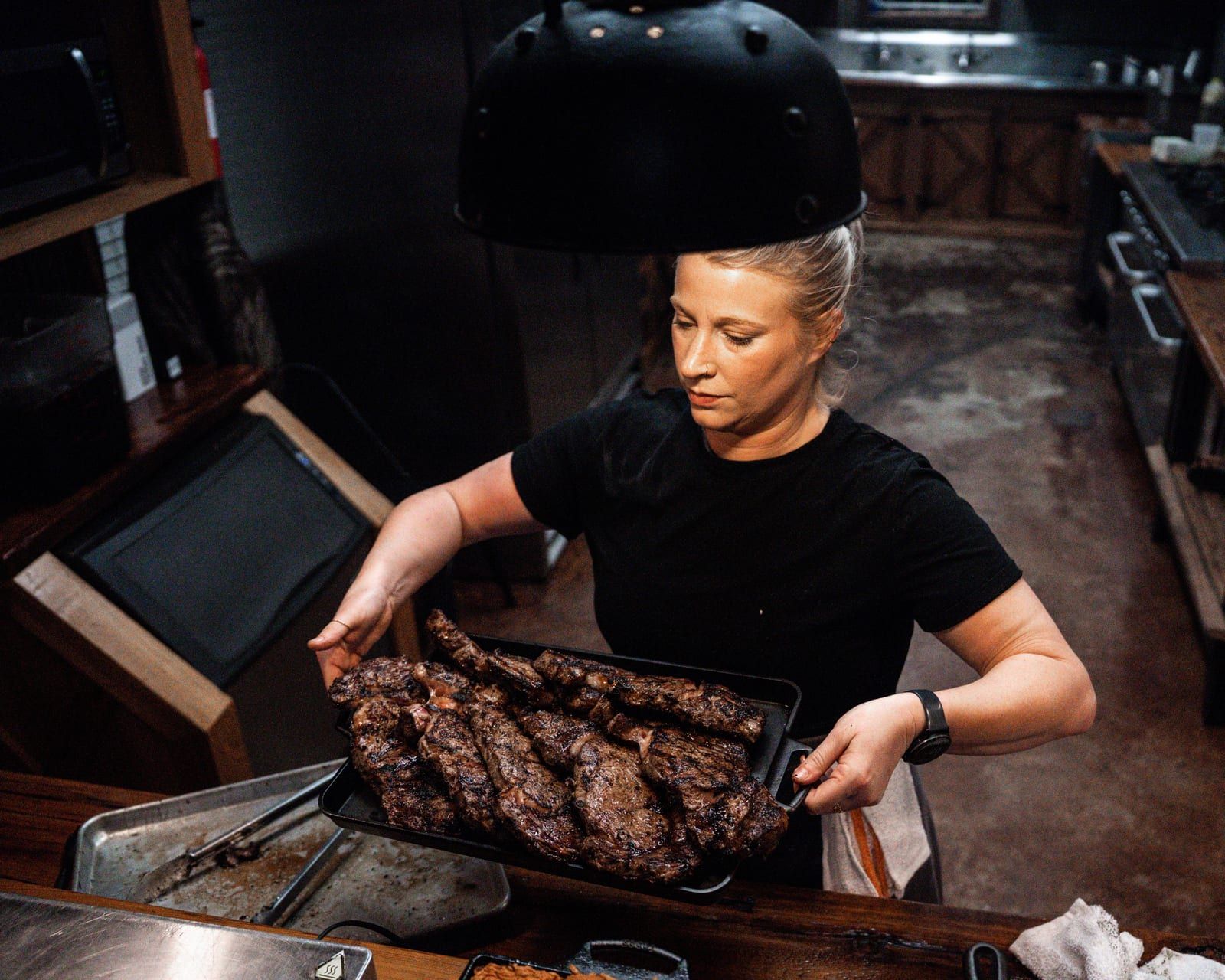 Jenna Pecoraro, chef and lodge manager at Delta Outdoors Co.