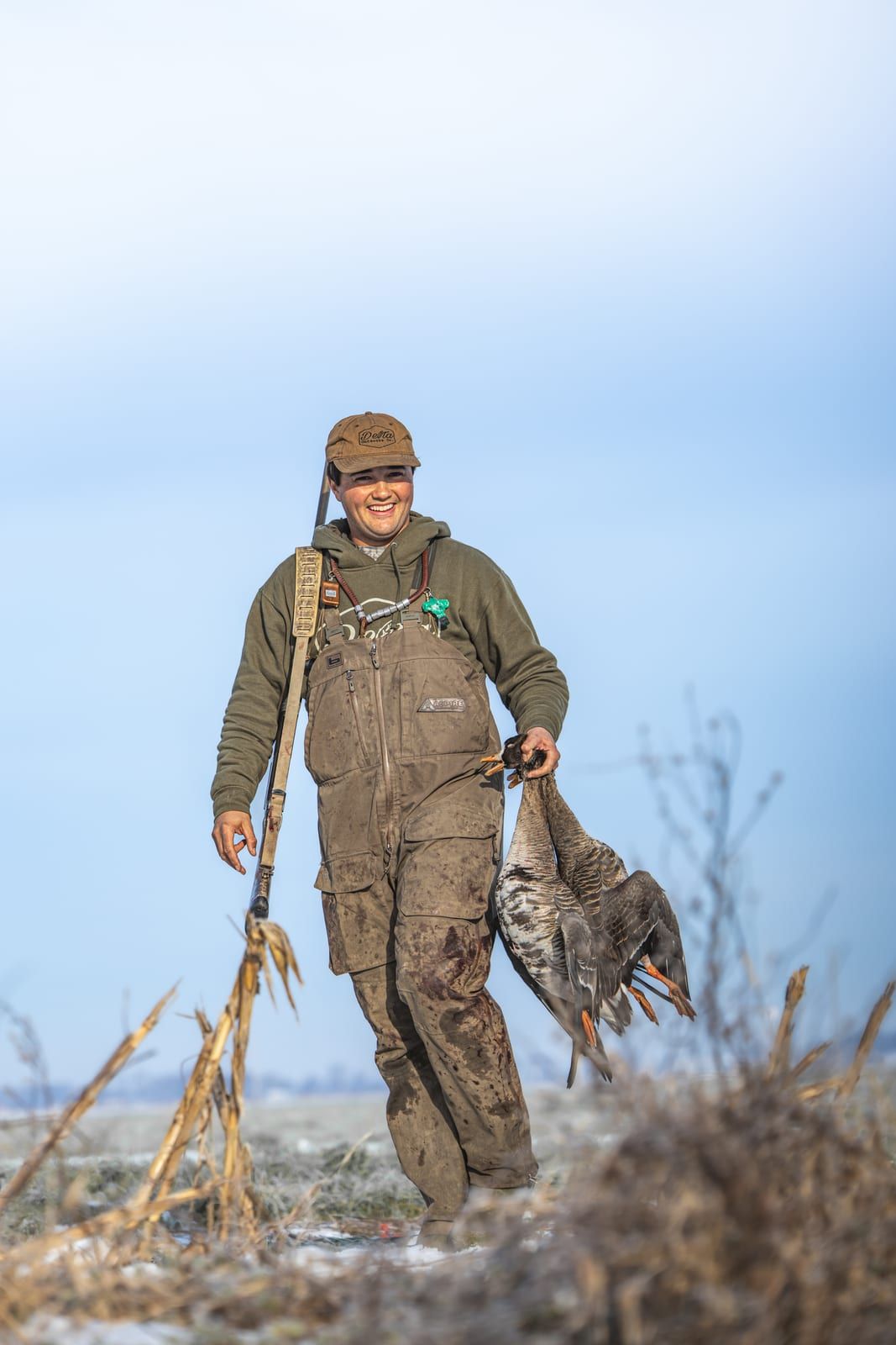 Micheal Huggins, goose guide at Delta Outdoors Co.