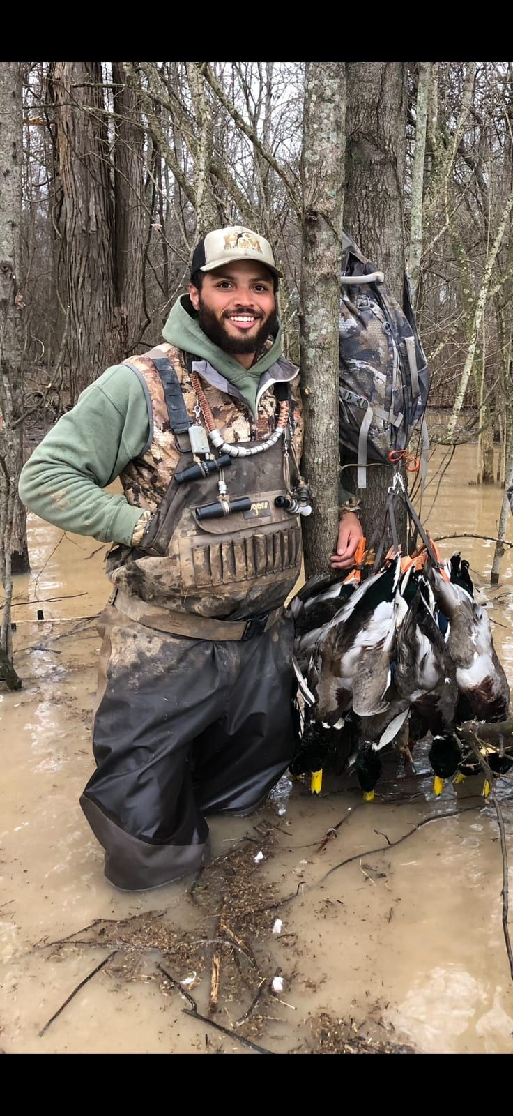 Mikal Gowin, head duck guide at Delta Outdoors Co.
